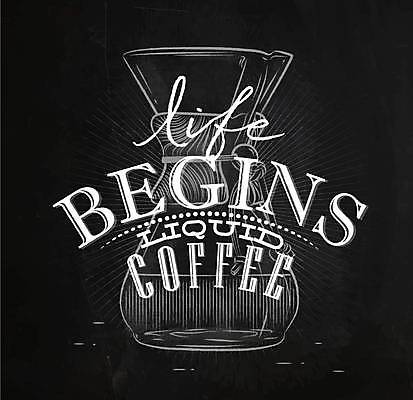 EPS 해외이미지 영어 포스터 일러스트 타이포그라피 사람없음 낙서 메뉴 드립커피 핸드드립 해외일러스트 문자 커피 커피용품 파일형식 벡터 이미지허브