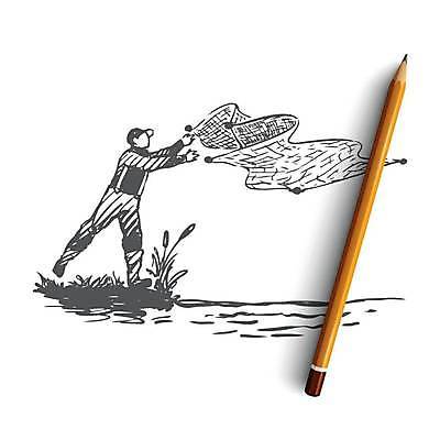 EPS 해외이미지 전신 남자 바다 컨셉 일러스트 낚시 한명 성인 물 작업 그물 던지기 스케치 어부 낚시꾼 손그림 얼굴없음 성인남자한명만 해외일러스트 자연요소 직업 1 모션 레저 미술 사람 남자한명만 성인남자만 파일형식 벡터 이미지허브