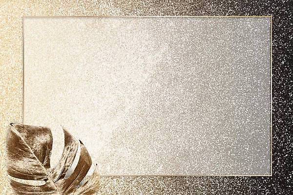 EPS 해외이미지 디자인 백그라운드 잎 일러스트 사람없음 반짝임 검은색 금색 그라데이션 해외일러스트 식물 컬러 모션 파일형식 벡터 이미지허브