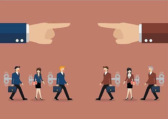 EPS 해외이미지 전신 손 여자 남자 서류가방 일러스트 비즈니스 들기 여러명 성인 신체부위 걷기 가리킴 비즈니스맨 비즈니스우먼 태엽 성인만 해외일러스트 다수 가방 모션 사람 손짓 직장인 파일형식 벡터 이미지허브