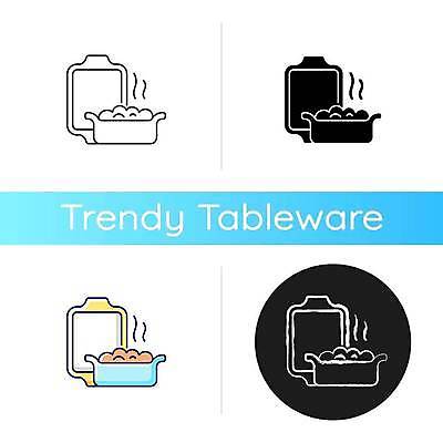 EPS 해외이미지 그릇 일러스트 사람없음 도자기 플랫 오븐 해외일러스트 식기 가전제품 파일형식 벡터 이미지허브