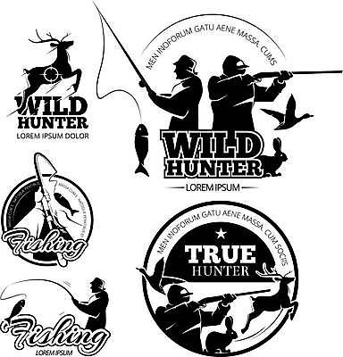 EPS 해외이미지 손 실루엣 여러마리 일러스트 조류 낚시 사슴 사람모양 어류 들기 신체부위 세트 라벨 토끼 낚싯대 목표 사냥 낚시꾼 조준 사냥꾼 사냥총 해외일러스트 모양 동물 직업 다수 컨셉 포유류 모션 레저 프레임 촬영기법 사람 반려동물 수중동물 총 낚시용품 파일형식 벡터 이미지허브