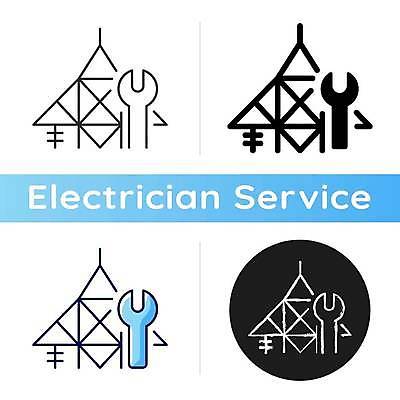 EPS 해외이미지 산업 일러스트 사람없음 탑 스패너 플랫 수리 서비스 해외일러스트 건축물 공구 파일형식 벡터 이미지허브