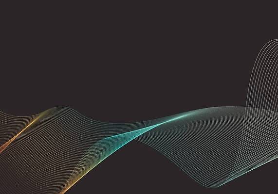 EPS 해외이미지 디자인 백그라운드 곡선 일러스트 추상 사람없음 파란색 웨이브 해외일러스트 선 컬러 무늬 파일형식 벡터 이미지허브