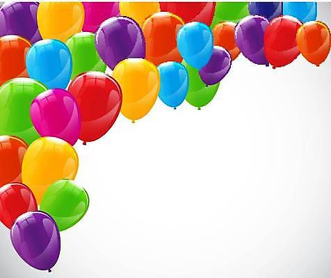 EPS 해외이미지 일러스트 사람없음 컬러풀 이벤트용품 풍선 해외일러스트 컬러 이벤트 오브젝트 파일형식 벡터 이미지허브