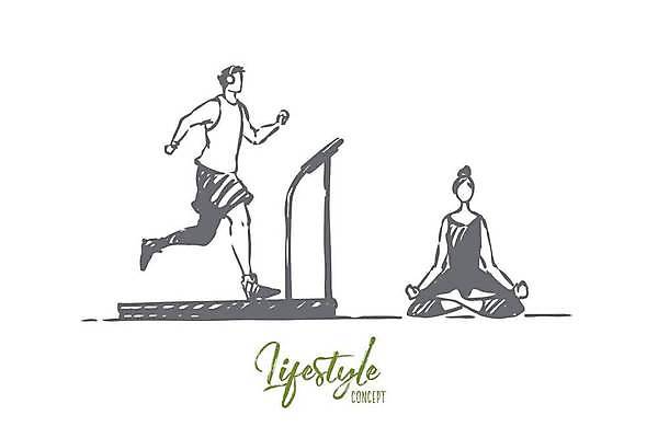 EPS 해외이미지 라이프스타일 디자인 여자 행복 스포츠 포즈 컨셉 신체 일러스트 요가 휴식 건강 사람 그래픽 운동 스트레칭 몸무게 스케치 연습 명상 그림 체육관 긍정 손그림 체조 에어로빅 고립 필라테스 아사나자세 해외일러스트 웰빙 감정 미술 생활 요가자세 춤 파일형식 벡터 이미지허브