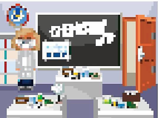 EPS 해외이미지 클립아트 캐릭터 학생 디자인 여자 교육 과학 가구 백그라운드 일러스트 교실 학교 탁자 실험 미술 사람 그래픽 학습 교사 장비 실험실 만화 과학자 오브젝트 그림 생물학 최초 초보 해외일러스트 일러캐릭터 직업 생활용품 문화예술 학자 파일형식 벡터 이미지허브