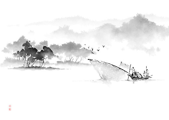 PSD 나무 남자 일러스트 캘리그라피 조류 붓터치 산 어업 사람 풍경 성인 세명 물 강 그물 추억 강가 어부 번짐 선박 성인남자만 성인만 국내일러스트 자연요소 식물 동물 직업 산업 컨셉 수상교통 남자만 파일형식 효과