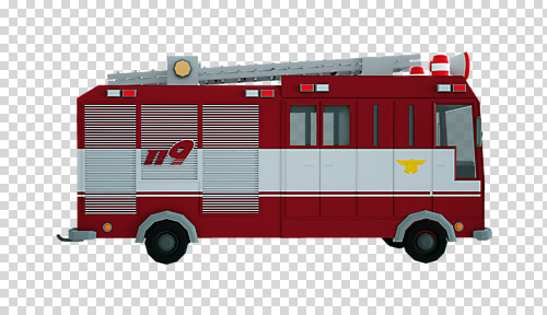 편집 편집이미지 누끼 사람없음 3D소스 3D 입체 디지털합성 오브젝트 소방차 PNG 119 로우폴리 편집소스 자동차 소방 전화번호 파일형식
