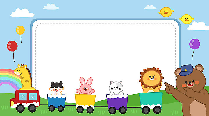 구름 모자 동물캐릭터 여행 무지개 여러마리 일러스트 곰 프레임 병아리 한명 사람 소녀 친구 컬러풀 귀여움 고양이 기차 토끼 사자 기린 풍선 기차놀이 프레임일러스트 소녀한명만 스쿨팩 국내일러스트 일러캐릭터 AI파일 자연요소 동물 캐릭터 1 잡화 여자 어린이 육상교통 컬러 다수 컨셉 포유류 관계 놀이 조류 대중교통 반려동물 여자한명만 소녀만 파일형식 벡터