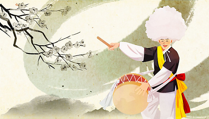 PSD 나무 한국전통 남자 연주 일러스트 붓터치 산 국악기 한명 사람 상반신 성인 풍물놀이 사물놀이 북 즐거움 성인남자한명만 국내일러스트 식물 1 전통 감정 악기 음악 타악기 한국 국악 전통놀이 전통공연 남자한명만 성인남자만 파일형식