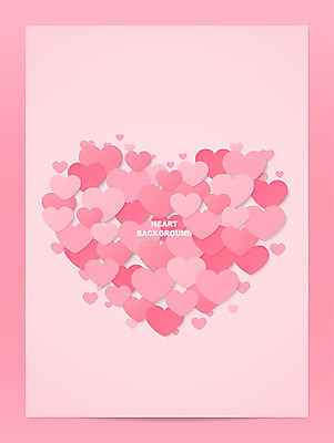 분홍색 백그라운드 일러스트 프레임 사랑 사람없음 하트 프레임일러스트 아기자기 국내일러스트 AI파일 모양 감정 컬러 컨셉 파일형식 벡터