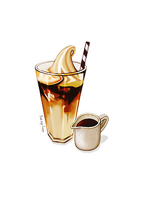 PSD 음료 일러스트 디저트 빨대 사람없음 컵 유행 달콤 프라페 디테일 흑당 국내일러스트 식기 음식 맛 설탕 파일형식