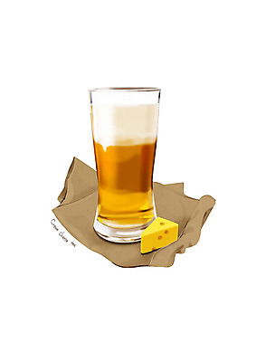 PSD 종이 일러스트 디저트 치즈 사람없음 유행 달콤 디테일 크림치즈티 국내일러스트 음료 음식 유제품 맛 파일형식