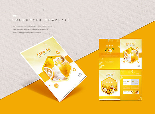 PSD 템플릿 표지디자인 북디자인 출판디자인 표지 ZIP 내지 리플렛 북커버 팜플렛 사람없음 노란색 차 유자 유자차 유자청 과일차 이미지템플릿 음료 컬러 과일 차_음료 파일형식 과일청