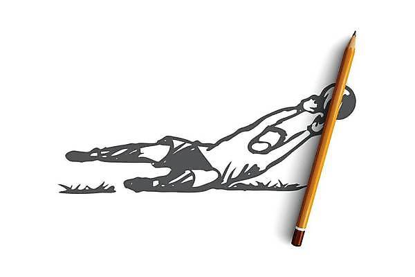 EPS 해외이미지 남자 스포츠 컨셉 일러스트 축구공 한명 성인 점프 축구 수비 스케치 손그림 골키퍼 손뻗기 플레이어 얼굴없음 성인남자한명만 해외일러스트 1 공 축구용품 모션 운동선수 미술 사람 구기 남자한명만 성인남자만 파일형식 벡터 이미지허브