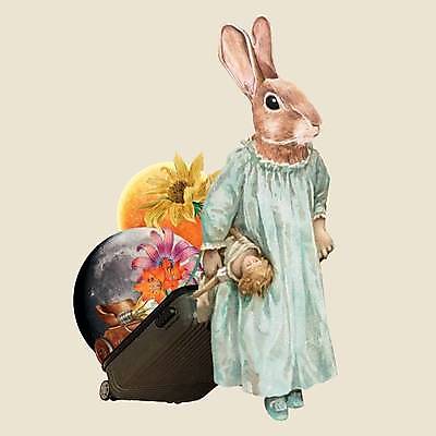 EPS 해외이미지 디자인 꽃 인형 일러스트 전구 해바라기 사람없음 태양 캐리어 골동품 달 토끼 빈티지 당기기 토끼캐릭터 복고 콜라주 해외일러스트 자연요소 식물 동물캐릭터 컨셉 포유류 모션 반려동물 여행가방 파일형식 벡터 이미지허브