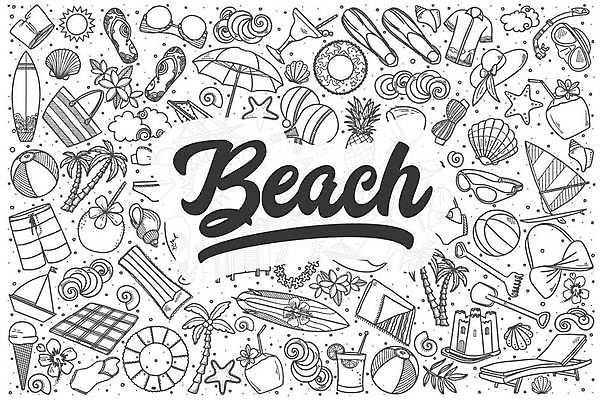 EPS 해외이미지 수영복 파도 요트 가방 일러스트 조개 아이스크림 불가사리 타이포그라피 사람없음 여름휴가 바캉스 세트 비키니 야자수 파라솔 칵테일 서핑보드 낙서 비치볼 라인아트 물안경 오리발 돗자리 선베드 손그림 코코넛 모래성 비치모자 튜브 스노클링용품 모래삽 해외일러스트 나무 문자 모자_잡화 잡화 옷 선 모래 스포츠용품 바다 배_교통 의자 과일 공 휴가 어패류 디저트 극피동물 바캉스용품 주류 보드_스포츠 스노클링 삽 수영용품 파일형식 벡터 여름_계절 이미지허브