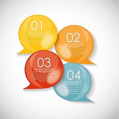 EPS 해외이미지 말풍선 일러스트 비즈니스 사람없음 그래픽 숫자 자료 인포그래픽 엘리먼트 목차 해외일러스트 문자 파일형식 벡터 이미지허브