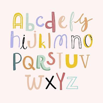 EPS 해외이미지 손글씨 알파벳 일러스트 대문자 사람없음 세트 컬러풀 소문자 필기체 조합형타이포 해외일러스트 문자 영어 컬러 타이포그라피 파일형식 벡터 이미지허브