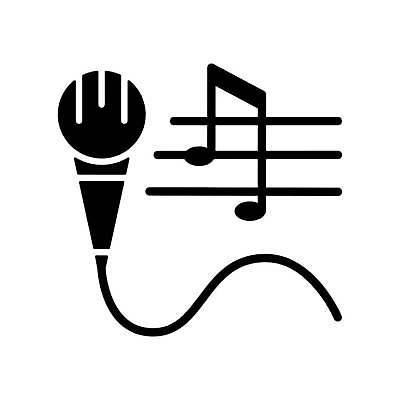 EPS 해외이미지 클립아트 디자인 실루엣 음악 컨셉 일러스트 노래 기술 선물 미술 취미 픽토그램 검은색 웹 어둠 소리 콘서트 음악가 가수 무대 기구 플랫 가득함 심볼 마이크 사인 심플 목소리 노래방 고체 멜로디 보컬 상형문자 항목 활자 해외일러스트 직업 문자 컬러 음향기기 인터넷 문화예술 촬영기법 공연 활자판 파일형식 벡터 이미지허브
