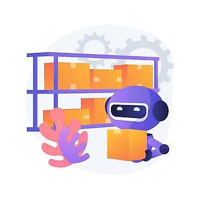 EPS 해외이미지 디자인 컨셉 일러스트 포장 모바일 추상 이야기 경사 그래픽 상자 3D 인포그래픽 화물 벨트 액체 플랫 상품 만화 스마트 로봇 창고 웨이브 장면 시스템 수납 공학 해결 판지 고립 드론 신발장 자동 컨베어밸트 해외일러스트 잡화 교육 무늬 기계 운송업 디지털합성 파일형식 벡터 산업 이미지허브