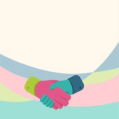 EPS 해외이미지 손 백그라운드 일러스트 비즈니스 악수 신체부위 인사 잡기 해외일러스트 모션 사람 손짓 예절 파일형식 벡터 이미지허브