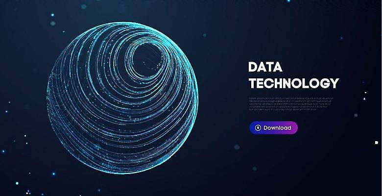 EPS 해외이미지 지구 곡선 그래픽백그라운드 일러스트 사람없음 그래픽 파란색 디지털 홀로그램 해외일러스트 선 컬러 백그라운드 파일형식 벡터 이미지허브