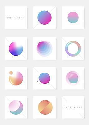 EPS 해외이미지 디자인 백그라운드 일러스트 추상 사람없음 컬러풀 원형 해외일러스트 도형 컬러 무늬 파일형식 벡터 이미지허브