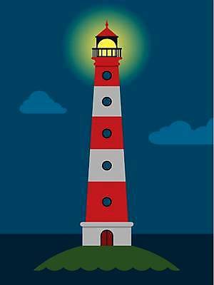 EPS 해외이미지 바다 섬 일러스트 건축양식 가이드 등대 항해 경고 안전 해변 건물 빨간색 빛 탑 줄무늬 흰색 등불 램프 야간 저녁 위험 신호등 만화 신호 수로 네비게이션 광 해외일러스트 자연요소 직업 건축물 건축 컬러 컨셉 무늬 배_교통 조명 파일형식 벡터 이미지허브
