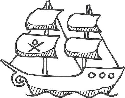 EPS 해외이미지 바다 여행 일러스트 항해 픽토그램 검은색 수확 낙서 위험 스케치 심볼 사인 복고 선원 해적 보물 나쁜 불법복제 치프 해외일러스트 컬러 컨셉 농업 배_교통 미술 도둑 파일형식 벡터 이미지허브