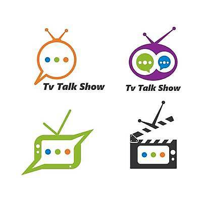 EPS 해외이미지 디자인 말풍선 일러스트 안테나 사람없음 텔레비전 클래퍼보드 심볼 방송 프로그램 해외일러스트 통신 전자제품 파일형식 벡터 이미지허브