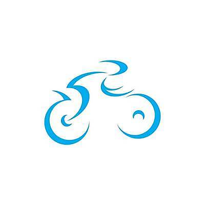 EPS 해외이미지 일러스트 추상 사람없음 파란색 자전거 사이클링 해외일러스트 컬러 무늬 바이크 육상스포츠 파일형식 벡터 이미지허브