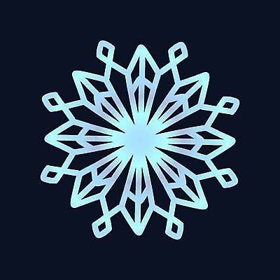 EPS 해외이미지 겨울 일러스트 사람없음 파란색 눈송이 눈꽃무늬 엘리먼트 해외일러스트 계절 컬러 무늬 눈꽃 눈_날씨 파일형식 벡터 이미지허브