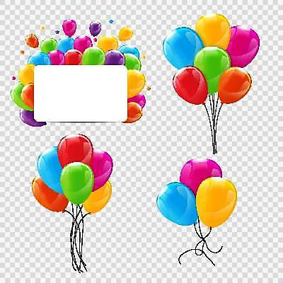 EPS 해외이미지 일러스트 사람없음 컬러풀 낭만 이벤트용품 풍선 해외일러스트 컬러 컨셉 이벤트 오브젝트 파일형식 벡터 이미지허브