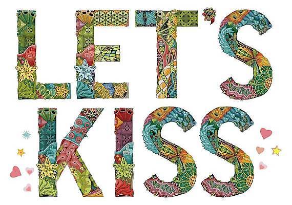 EPS 해외이미지 일러스트 타이포그라피 사람없음 단어 화려 젠탱글 해외일러스트 문자 컨셉 파일형식 벡터 이미지허브