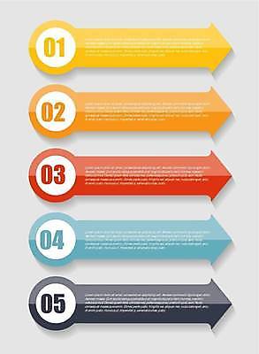 EPS 해외이미지 화살표 일러스트 비즈니스 사람없음 그래픽 숫자 자료 인포그래픽 엘리먼트 목차 해외일러스트 문자 파일형식 벡터 이미지허브