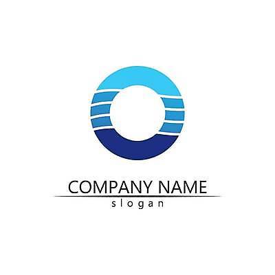 EPS 해외이미지 일러스트 비즈니스 추상 사람없음 파란색 원형 심볼 심플 해외일러스트 도형 컬러 무늬 파일형식 벡터 이미지허브