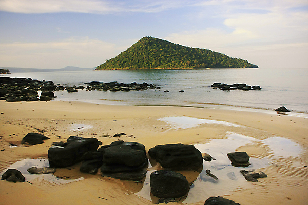 포토 JPG 해외이미지 아시아 모래 바다 섬 태국 하늘 사람없음 초록색 파란색 모래사장 만 캄보디아 암초 파라다이스 해외포토 나라 컬러 파일형식 이미지허브