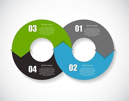 EPS 해외이미지 디자인 화살표 일러스트 비즈니스 사람없음 숫자 자료 인포그래픽 정보 원형 목차 해외일러스트 도형 문자 파일형식 벡터 이미지허브