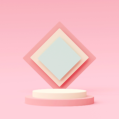 포토 JPG 해외이미지 디자인 분홍색 백그라운드 사람없음 그래픽 3D 공백 무대 큐브 단상 포디움 목업 해외포토 컬러 디지털합성 파일형식 이미지허브