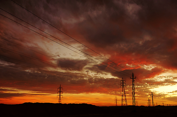 포토 JPG 해외이미지 구름 하늘 사람없음 빛 일몰 사막 진홍색 강렬 해외포토 자연요소 빨간색 노을 파일형식 이미지허브