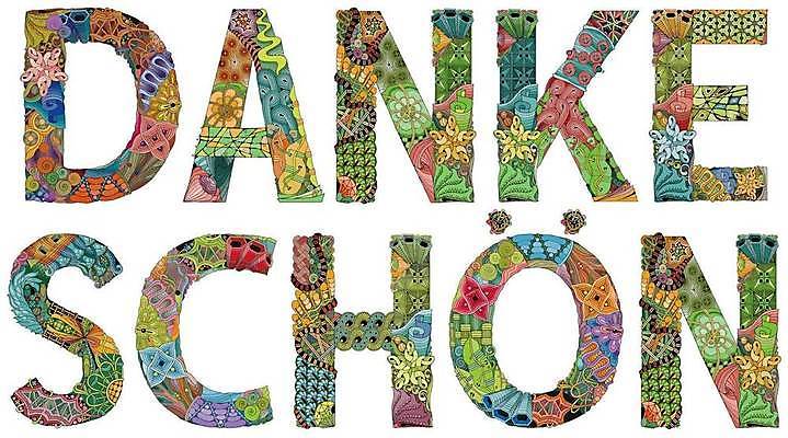 EPS 해외이미지 일러스트 타이포그라피 사람없음 단어 화려 감사 독일어 젠탱글 해외일러스트 문자 감정 컨셉 파일형식 벡터 이미지허브