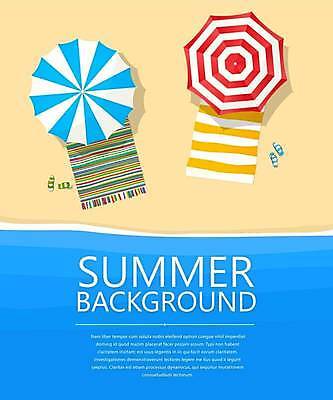 EPS 해외이미지 템플릿 전통 디자인 배너 계절 행복 모래 파도 바다 여행 백그라운드 컨셉 일러스트 우산 텍스트 자연 휴가 휴식 슬리퍼 야외 물 파란색 수건 햇빛 신용카드 복고 마케팅 이국적 해외일러스트 자연요소 감정 컬러 신발 금융 위생용품 태양 생태계 파일형식 벡터 이미지허브