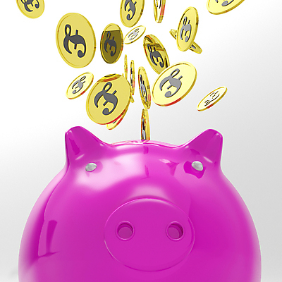 포토 JPG 해외이미지 실내 사람없음 금융 경제 3D 동전 돼지저금통 금화 파운드 해외포토 돈 내부 저금통 황금 디지털합성 파일형식 이미지허브