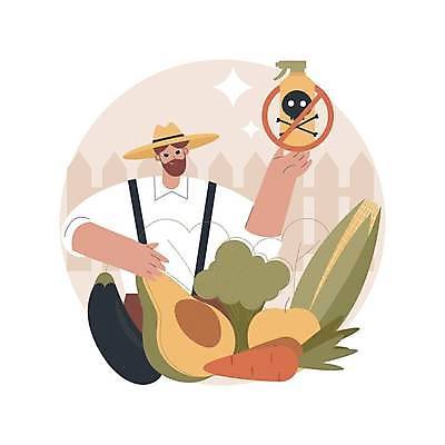 EPS 해외이미지 남자 일러스트 가지 옥수수 한명 들기 상반신 성인 농작물 손들기 당근 금지 원형 사과 농부 브로콜리 유기농 밀짚모자 아보카도 농약 무농약 해골모형 성인남자한명만 해외일러스트 도형 직업 모자_잡화 1 웰빙 농업 채소 과일 모션 곡류 뿌리채소 사람 모형 남자한명만 성인남자만 파일형식 벡터 이미지허브