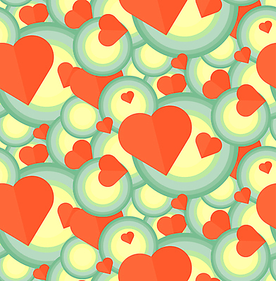 JPG 해외이미지 모양 패턴 일러스트 추상 사랑 사람없음 빨간색 노란색 하트 원형 하트백그라운드 해외일러스트 도형 감정 컬러 백그라운드 무늬 파일형식 이미지허브