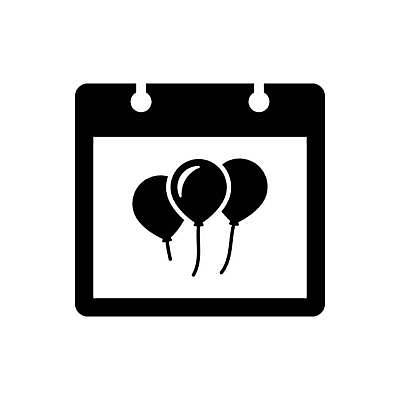 EPS 해외이미지 일러스트 이벤트 파티 생일 날짜 심볼 해외일러스트 기념일 파일형식 벡터 이미지허브