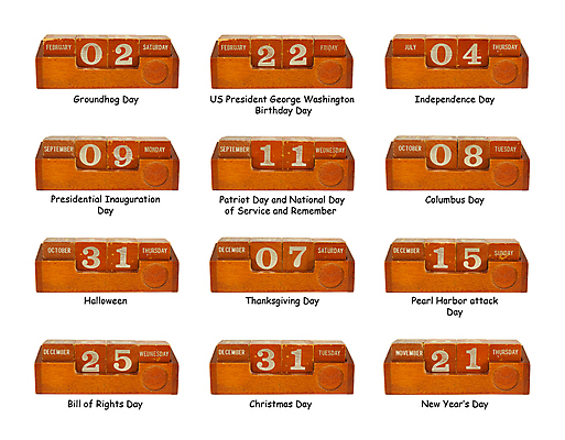 포토 JPG 해외이미지 백그라운드 크리스마스 2 휴가 새로움 기념 사람없음 목재 세트 항구 할로윈 수확 달력 흰색 9 생일 4 8 12월 9월 11월 수집 연도 복고 추수감사절 계산서 10월 7월 2월 7 고립 대통령 독립 워싱턴 전국 해외포토 나무 기념일 기독교 컬러 컨셉 농업 재료 교통시설 숫자 미국 날짜 파일형식 이미지허브
