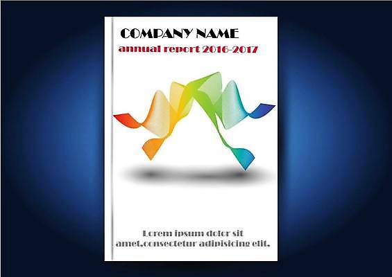 EPS 해외이미지 표지디자인 표지 선 북커버 일러스트 비즈니스 사람없음 책 웨이브 무지개색 표지샘플 해외일러스트 컬러풀 파일형식 벡터 이미지허브